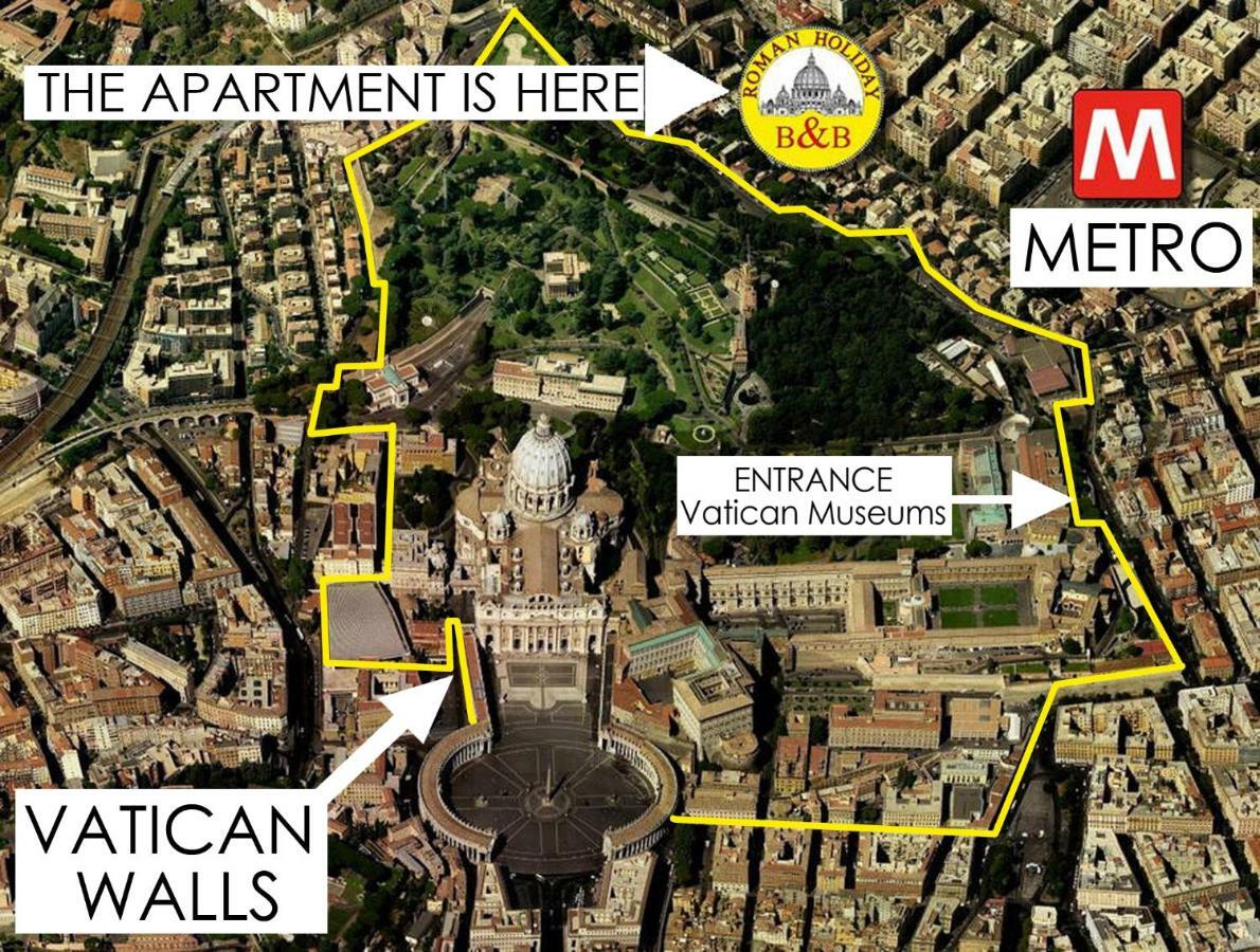 Apartment Close To Vatican Museums And To Metro Rom Exterior foto